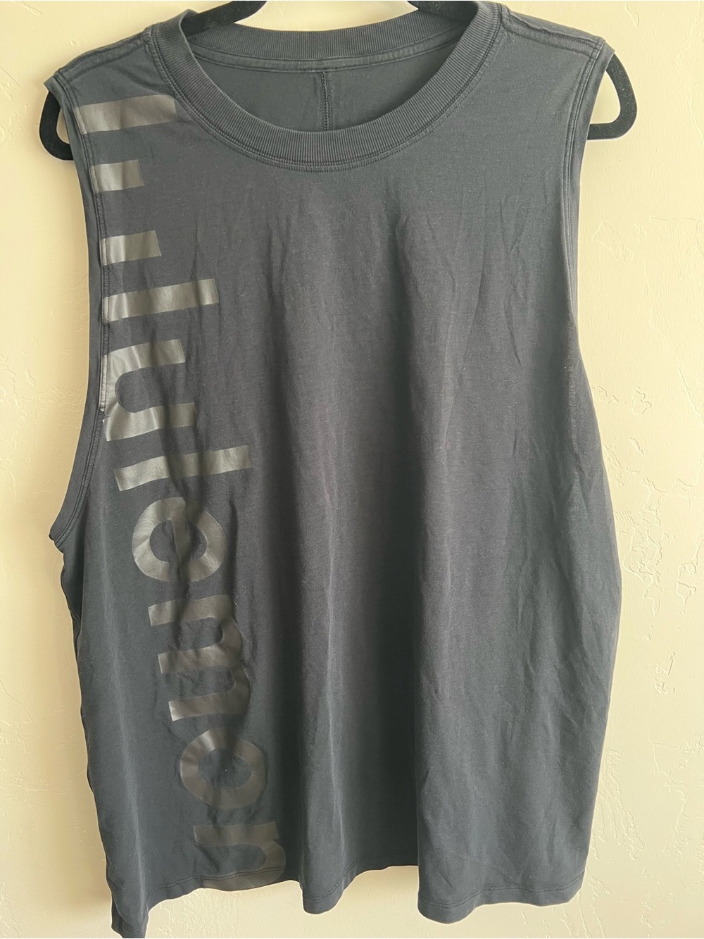 lululemon All Yours Training Tank Graphic Black Size 14